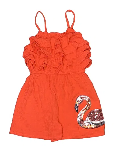 Pre-owned Peek Kids' ... Dress In Orange