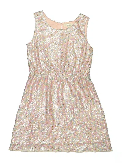 Pre-owned Peek Kids' Dress In Silver