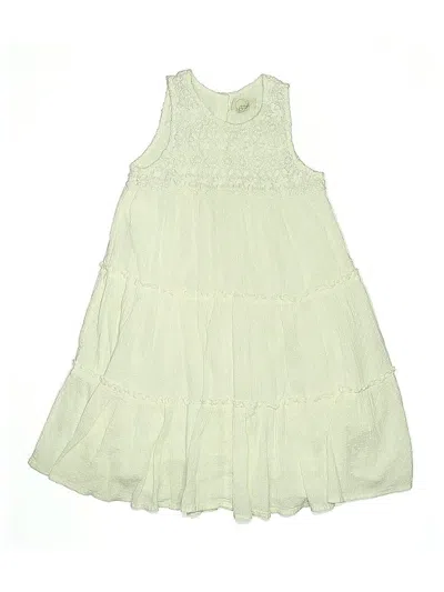 Pre-owned Peek Kids' ... Dress In White