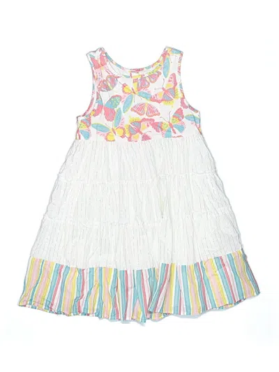 Pre-owned Peek Kids' ... Dress In White