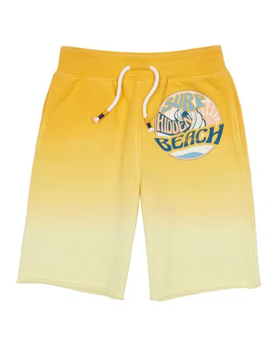 Peek Kids Waylon Surf Beach Short In Yellow