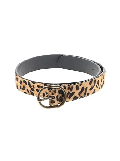 Pre-owned Peek Kids' ... Leather Belt In Brown
