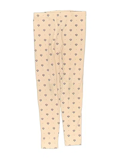 Pre-owned Peek Kids' Leggings In White