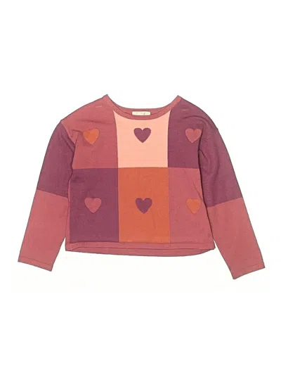 Pre-owned Peek Kids' ... Pullover Sweater In Pink