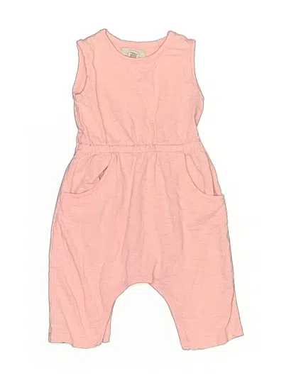 Pre-owned Peek Babies' ... Short Sleeve Onesie In Pink