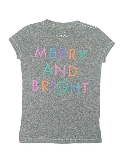 Pre-owned Peek Kids' ... Short Sleeve T-shirt In Gray