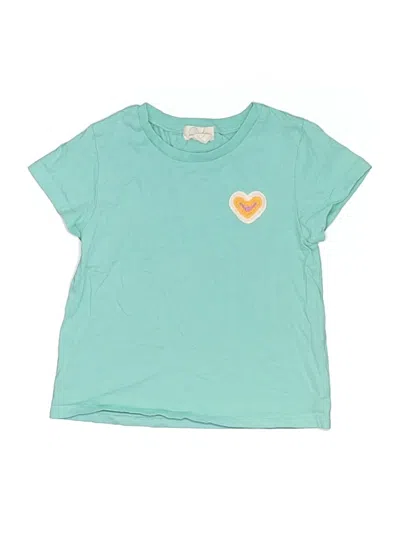 Pre-owned Peek Kids' ... Short Sleeve T-shirt In Teal