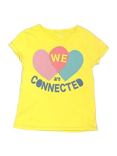 Pre-owned Peek Kids' ... Short Sleeve T-shirt In Yellow