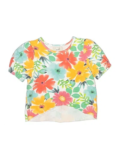 Pre-owned Peek Kids' ... Short Sleeve T-shirt In Yellow