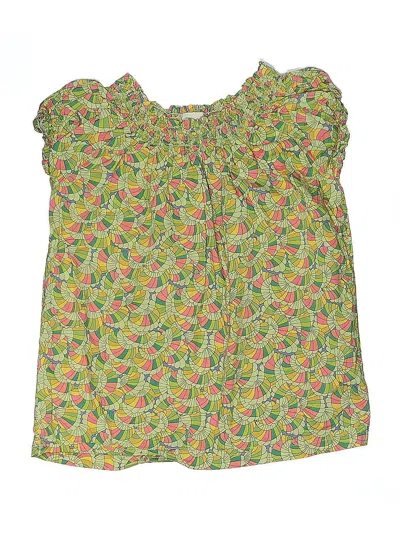Pre-owned Peek Kids' ... Sleeveless Blouse In Green