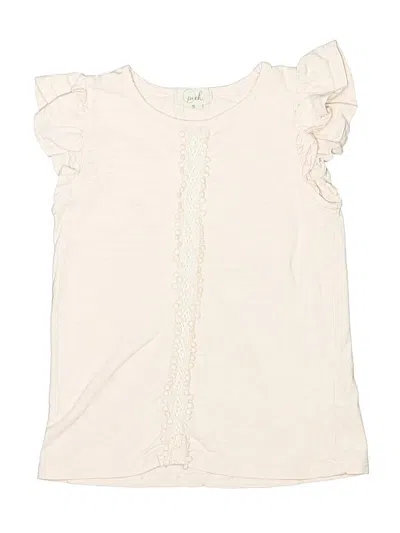 Pre-owned Peek Kids' ... Sleeveless T-shirt In White