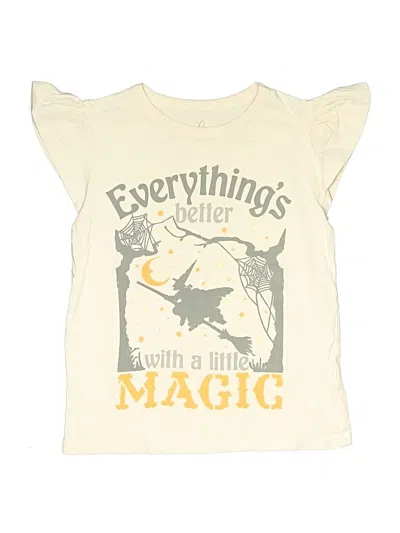 Pre-owned Peek Kids' ... Sleeveless T-shirt In White
