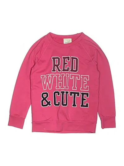 Pre-owned Peek Kids' ... Sweatshirt In Pink