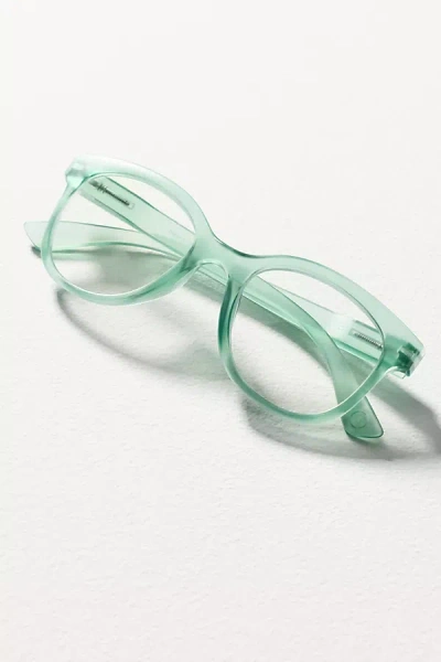 Peepers Grandview Square Readers In Green