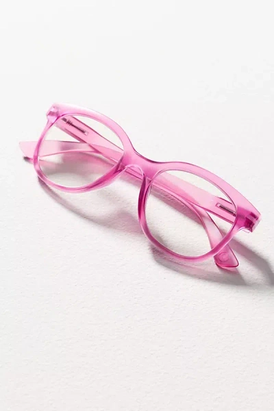 Peepers Grandview Square Readers In Pink