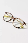 Peepers Square Readers In Brown
