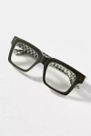 Peepers Xoxo Square Readers In Green