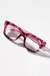 Peepers Xoxo Square Readers In Pink
