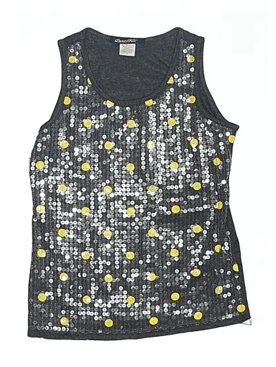 Pre-owned Peer Tee Kids' Sleeveless Blouse In Gray