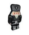 Pegasus Home Fashions Las Vegas Raiders Nutcracker Plushlete Pillow In Black