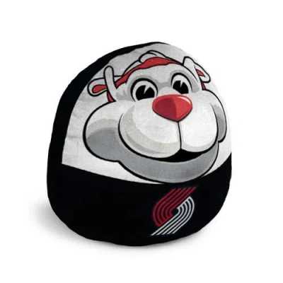 Pegasus Home Fashions Portland Trail Blazers Plushie Mascot Pillow In Black