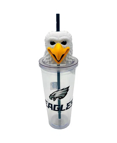 Pegasus Philadelphia Eagles Mascot Lid 24oz. Sipper Cup In Transparent