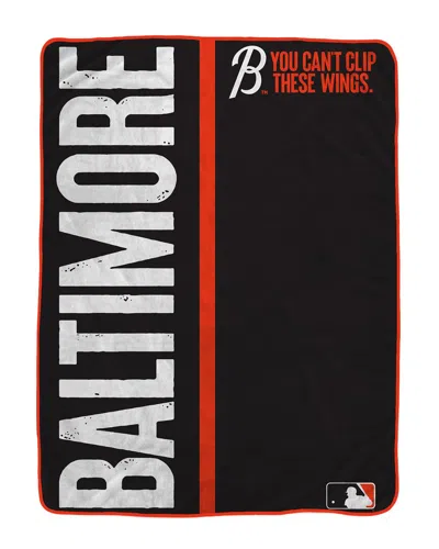 Pegasus Sports Baltimore Orioles Mlb City Connect Oversized Blanket In Multi