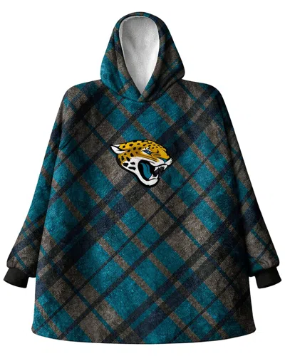 Pegasus Sports Jacksonville Jaguars Nfl Team Hooded Sherpa Blanket In Multi