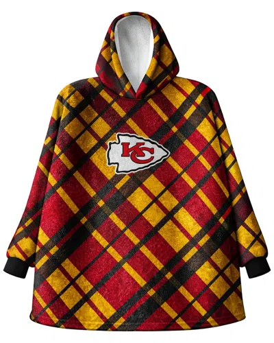 Pegasus Sports Kansas City Chiefs Nfl Team Hooded Sherpa Blanket In Multi