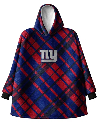 Pegasus Sports New York Giants Nfl Team Hooded Sherpa Blanket In Multi