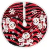 Pegasus Sports Ohio State Buckeyes Christmas Tree Skirt In Red