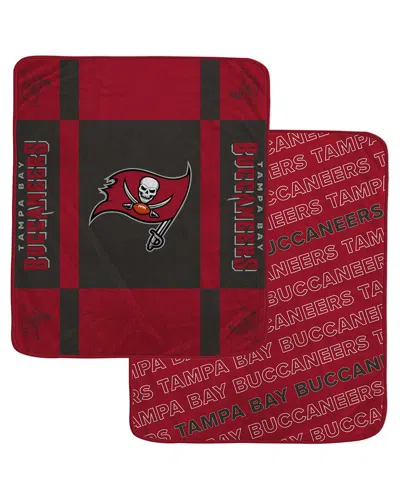 Pegasus Sports Tampa Bay Buccaneers Nfl Team Reversible Fleece Blanket In Multi