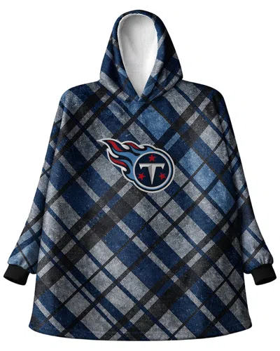 Pegasus Sports Tennessee Titans Nfl Team Hooded Sherpa Blanket In Blue