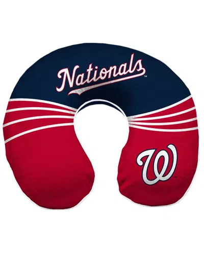 Pegasus Sports Washington Nationals Mlb Memory Foam U-neck Travel Pillow In Multi