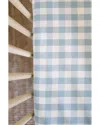Pehr Checkmate Crib Sheet In Blue