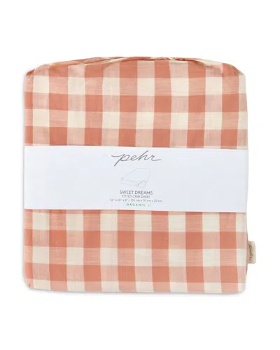 Pehr Checkmate Crib Sheet In Pattern