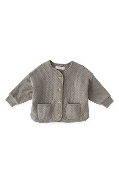 Pehr Babies'  Cloud Organic Cotton Jacket In Gray
