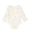 Pehr Cotton Elephant Print Bodysuit
