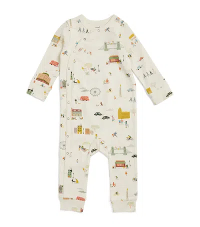 Pehr Kids' Cotton Explore London All-in-one In Multi