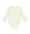 Pehr Cotton Whale Print Bodysuit