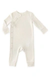 Pehr Elephant Print Cotton Romper In Neutral