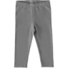Pehr Essentials Organic Cotton Leggings In Gray
