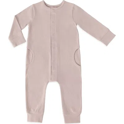 Pehr Babies'  Essentials Organic Cotton Romper In Pink