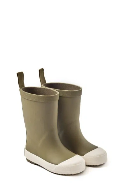 Pehr Kids'  Explorer Waterproof Rain Boot In Moss