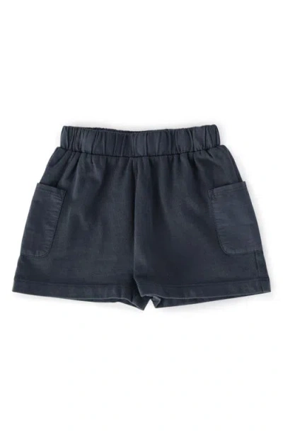 Pehr Kids'  Garment Dye Shorts In Blue