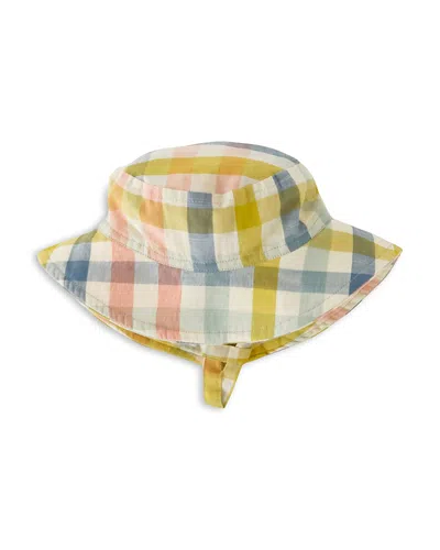 Pehr Girls' Checkmate Bucket Hat - Baby, Toddler In Gray