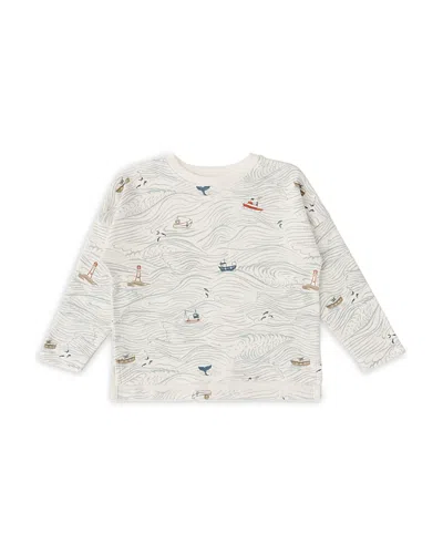 Pehr Kids' Girls' Dropped Shoulder Long Sleeved Top - Baby, Toddler In Pink