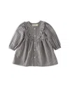 Pehr Girls' Gingham Dress - Baby, Little Kid In Indigo