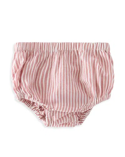 Pehr Girls' Seersucker Bloomers - Baby In Red