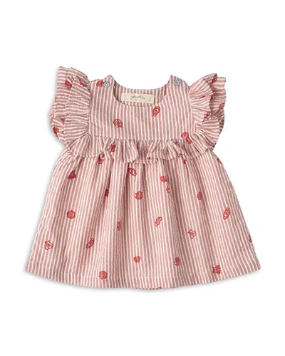 Pehr Girls' Seersucker Dress - Baby, Toddler In Pink